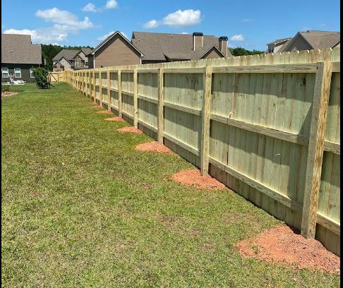 Wood Fencing in East in Newnan, GA